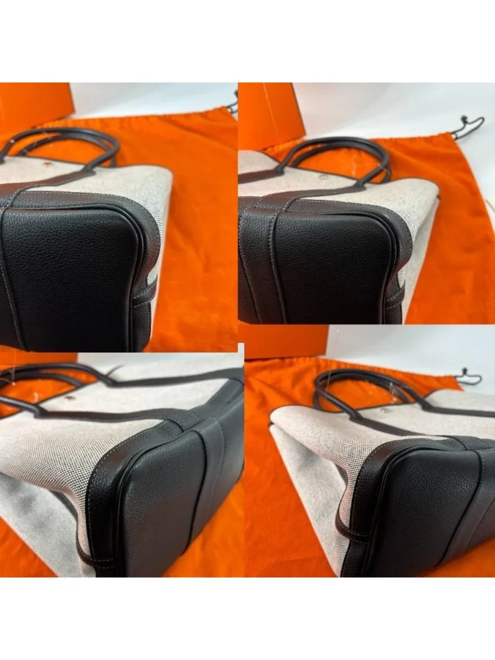 Hermes Garden Party 36 Bolduc Ribbon Tote